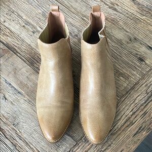 CCOCCI Tan Ankle Boots